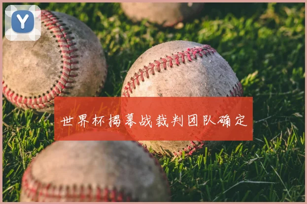 世界杯揭幕战裁判团队确定