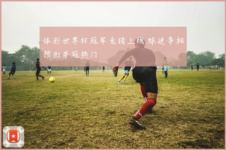 体彩世界杯冠军竞猜上线 球迷争相预测夺冠热门